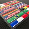 3D Reflective National Flag Sticker Motorcycle Accessories Car Decal British Italy USA France Russia Spain Brazil Chile Ukraine