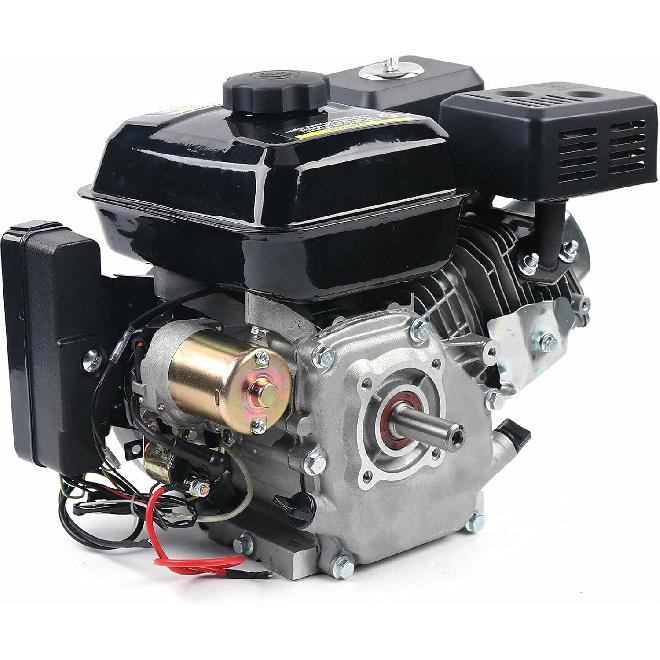 7.5HP Gas Engine Electric Start Side Shaft Motor HVO Gasoline Engine 3600RPM Used for Compressor Ripper, Lawn Mower