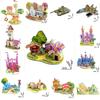 Kids 3d Puzzle Paper Diy Creative Building Toy Intelligent Learning Game