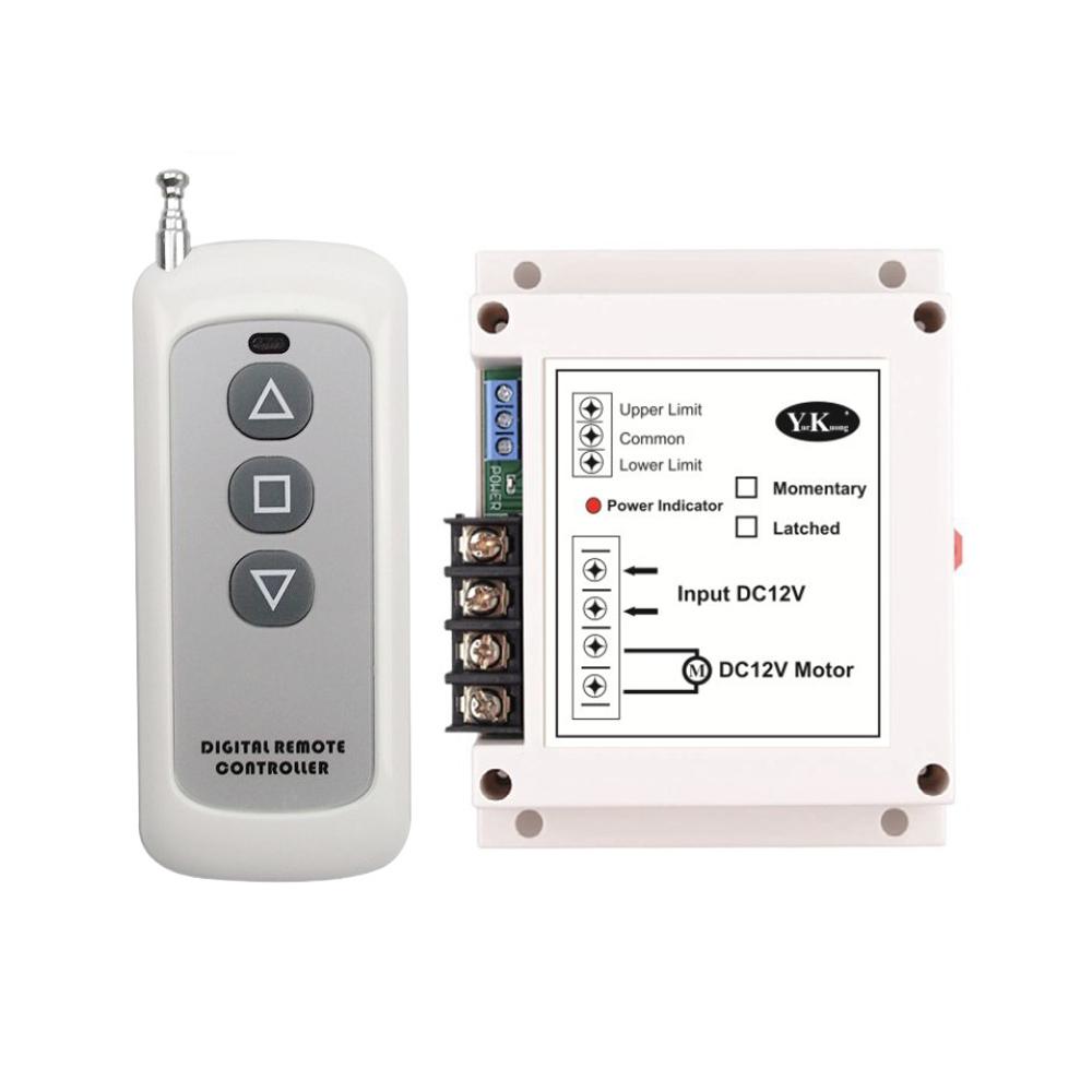 DC12V/24V 40A 400W High Power Motor Wireless Remote Control for Roller Shutter Door Forward and Reverse Switch