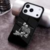 Funny Skull Phone Case for iPhone 17 16 15 Pro Max Air 14 13 12 11 Plus Shockproof Cover