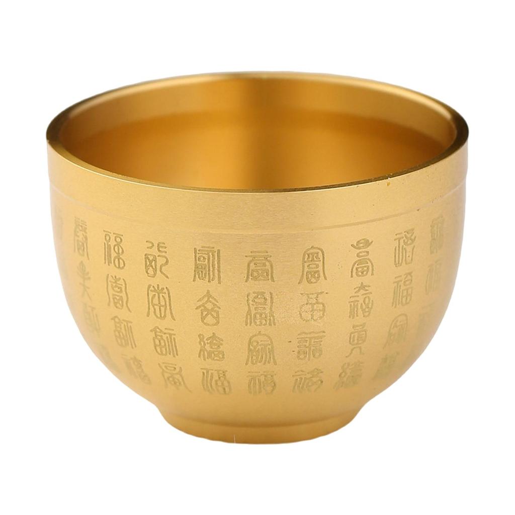 Feng Shui Treasure Basin Brass Cornucopia Bowl for Year Desk Restaurants M