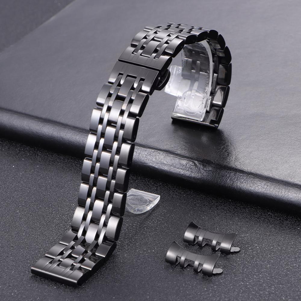 12/14/16/18/19/20/21/22/24mm Metal Strap for Tissot for Citizen for Longines Watch Stainless Steel Band for Amazfit Wristband