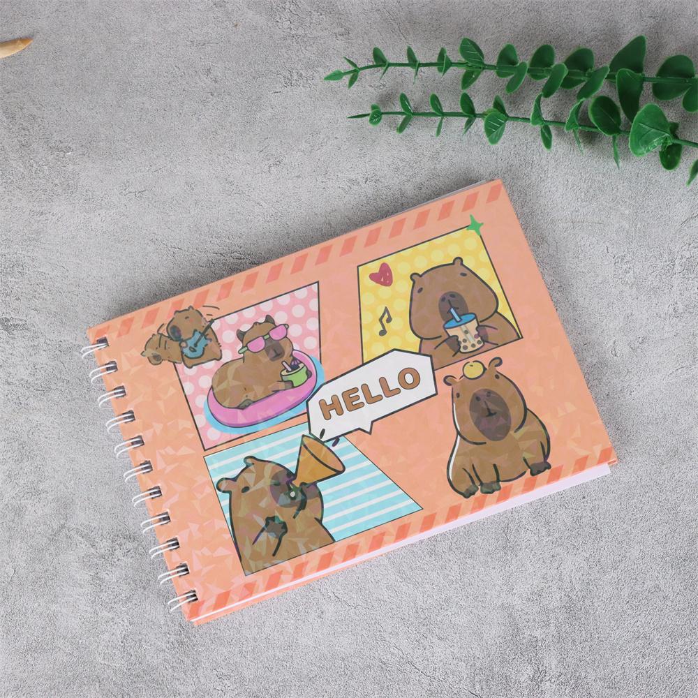 Capivara Fashion Girl Crazy Makeup Tools Theme Adult Coloring Book Suitable For Adults To Relax Alone Coloring Book