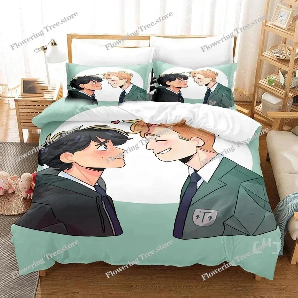 3D Printed Heartstopper Bedding Set Duvet Cover Bedroom Comforter Covers Single Twin King Size Quilt Cover Home Textile029