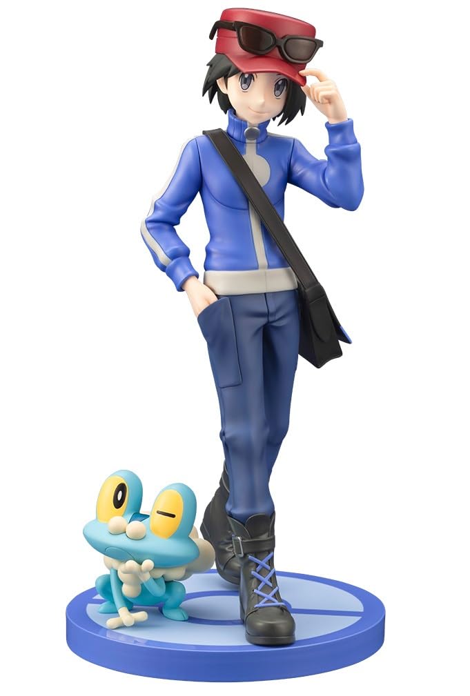 

Pokemon Series ARTFX J Calem with Froakie 1/8 Scale Painted PVC Figure