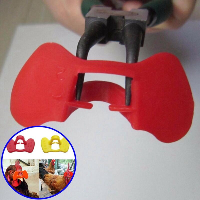 

Предотвращение клевания укуса Pinkless Reel Специальные куриные очки 12шт Полиэтилен