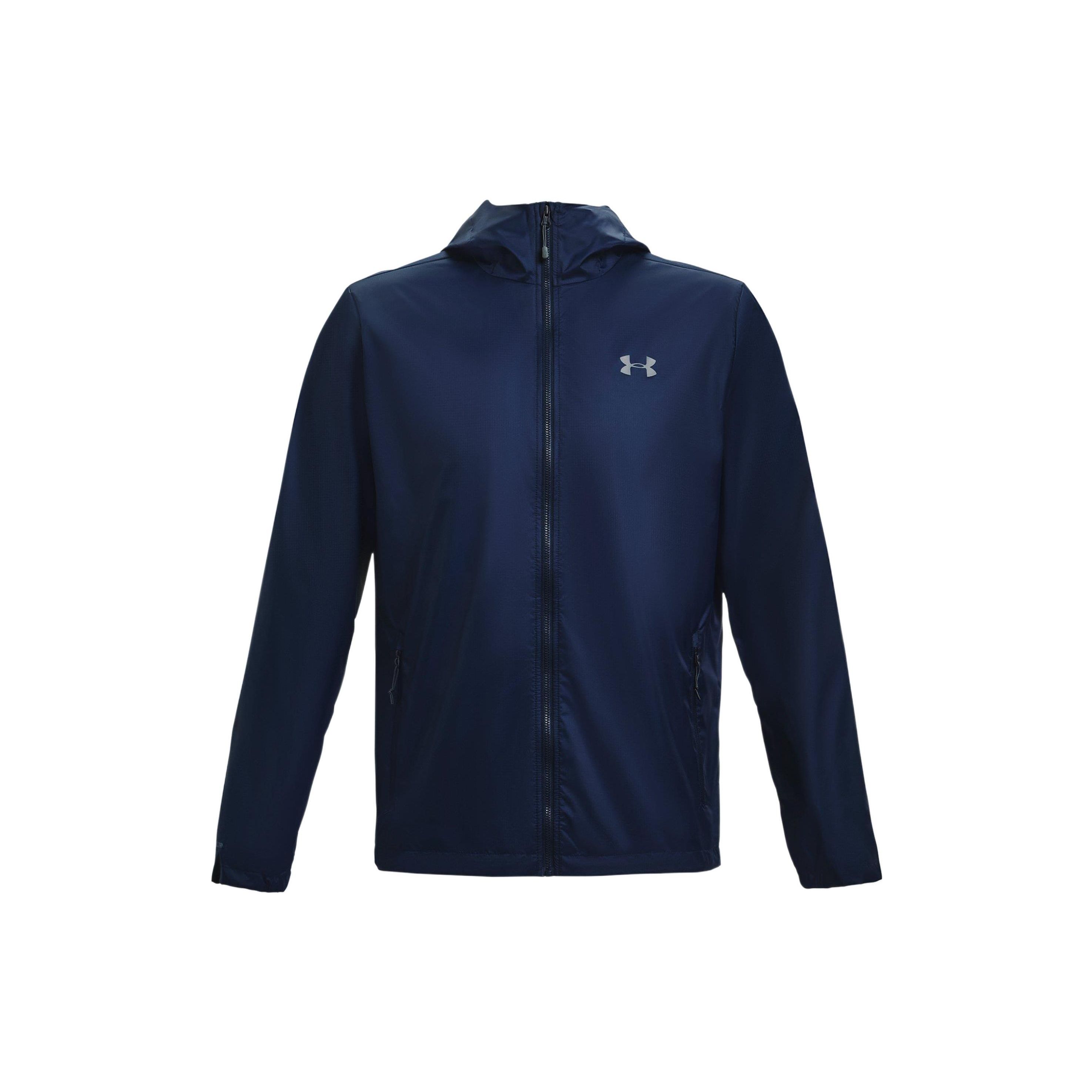 

Спортивная куртка Under Armour Forefront Rain Training Мужская Верхняя одежда Темно-синий 1321439-410