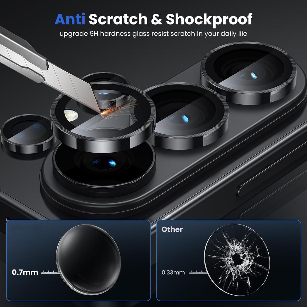 Camera Lens Protector for Samsung Galaxy S26 Ultra S25 Plus S24 Fe S23 A56 5G A36 A26 A16 A55 A35 A15 A25 A54 A14 A34