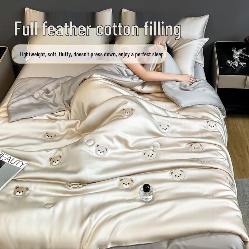 Nanjiren Class A Antibacterial Ice Silk Summer Quilt