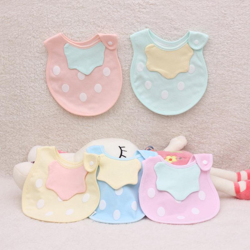 Buy Infant Bibs Toddler Baby Saliva Towel Lunch Bibs Soft Absorbent