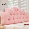 Wedge Pillow for Bed Headboard Cushion with Ruffle Trim, Dorm Pillow, Crown Shape, Comfortable Support College Bedroom Decor, Reading Back Window Seat
