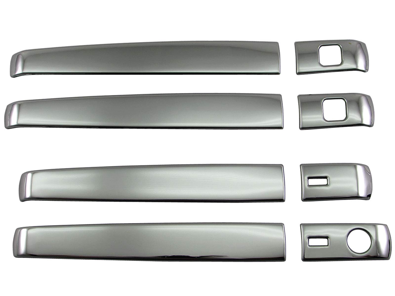 

BRIGHTZ Tanto Funcross Finish Stainless Steel Door Handle Half Cover Type Compatible with and 660 Tanto Funcross LA650S/LA660S Ultra-Mirror Covers,