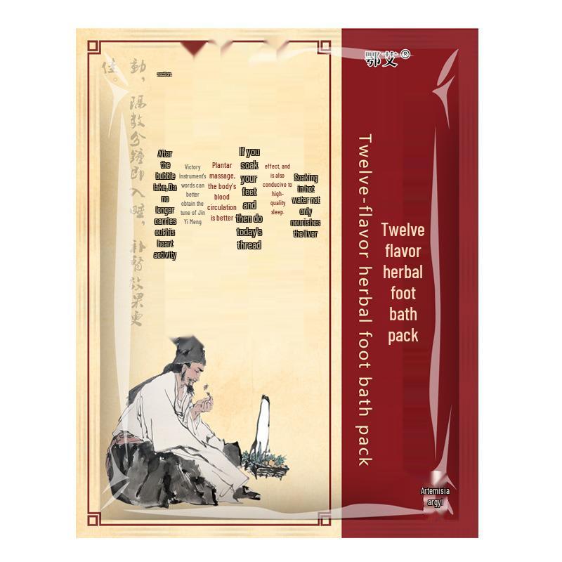 

Herbal Mugwort Foot Soak Powder - Daily Use for Men and Women