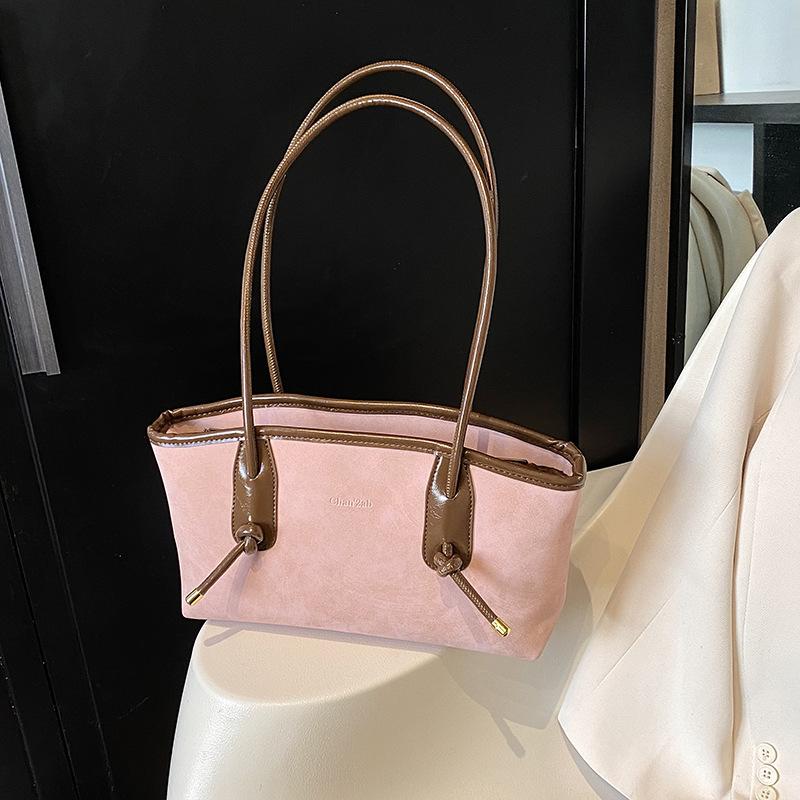 Retro Large-capacity Bag Women's Autumn and Winter New Texture Shoulder Bag Casual Messenger Bag Small Square Bag Tote Bag