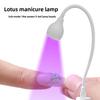 Mini Nail Dryer UV LED Nail Lamp Foldable USB Curing Lights Desk Lamp For Gel Polish Quick Dry Nail Art Dryer Manicure Tool