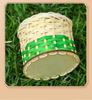 Bamboo Slats Intangible Cultural Heritage Basket DIY Kit for Handcraft and Kindergarten Weaving Projects