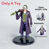 Heath Ledger Joker Pvc Action Figure With Swapable Accessories For Collectors Display