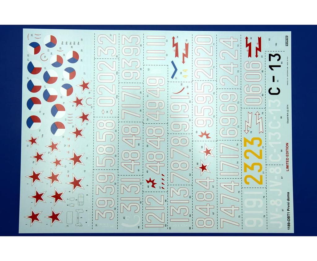 Eduard 1/48 Scale Plastic Model Kit: LA-5 Plavini and LA-7 Doma (Set of 2)