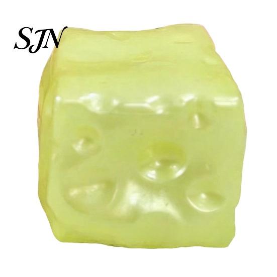 Cheese Squeeze Toy Stress Relief Toy, Slow Rising Pearlescent Fidget Washable Sensory Toys for Boredom Simulated Adults Kids Hand Relaxing