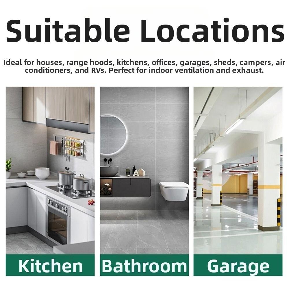 Grilă de Ventilație de Perete Exterior cu Valvă Material ABS Hotă de Bucătărie Conductă Ieșire Aer Perete Exterior