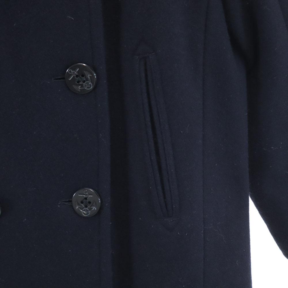 Orcival Melton Pea Coat 16 Navy Women Used