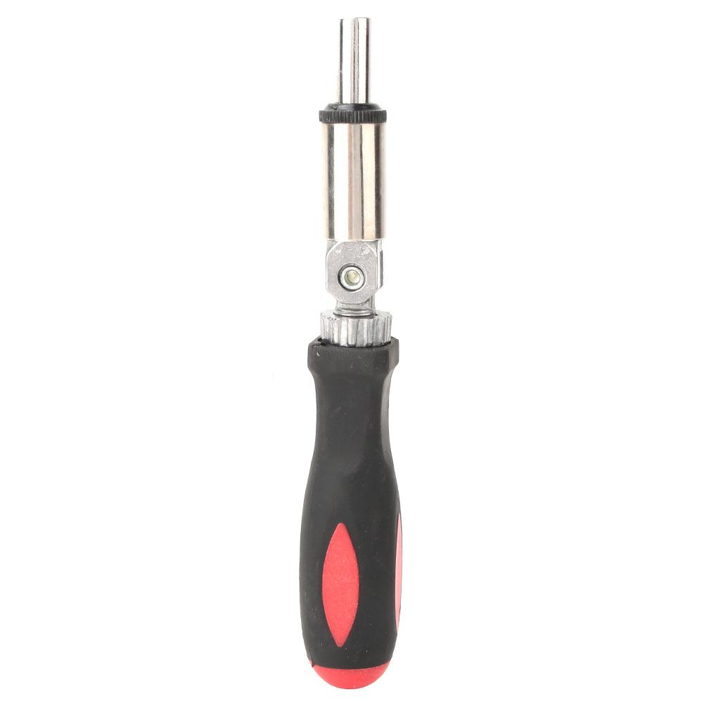 Multi function 180 degrees  Angles   Steel Ratchet Screwdriver