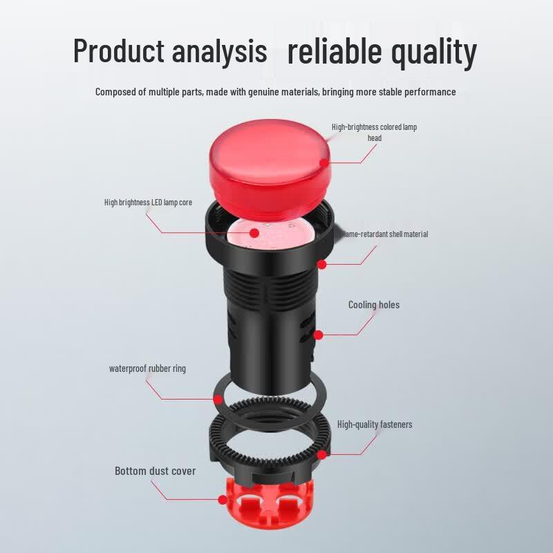 Huijun AD16K LED High Brightness Signal Indicator Light