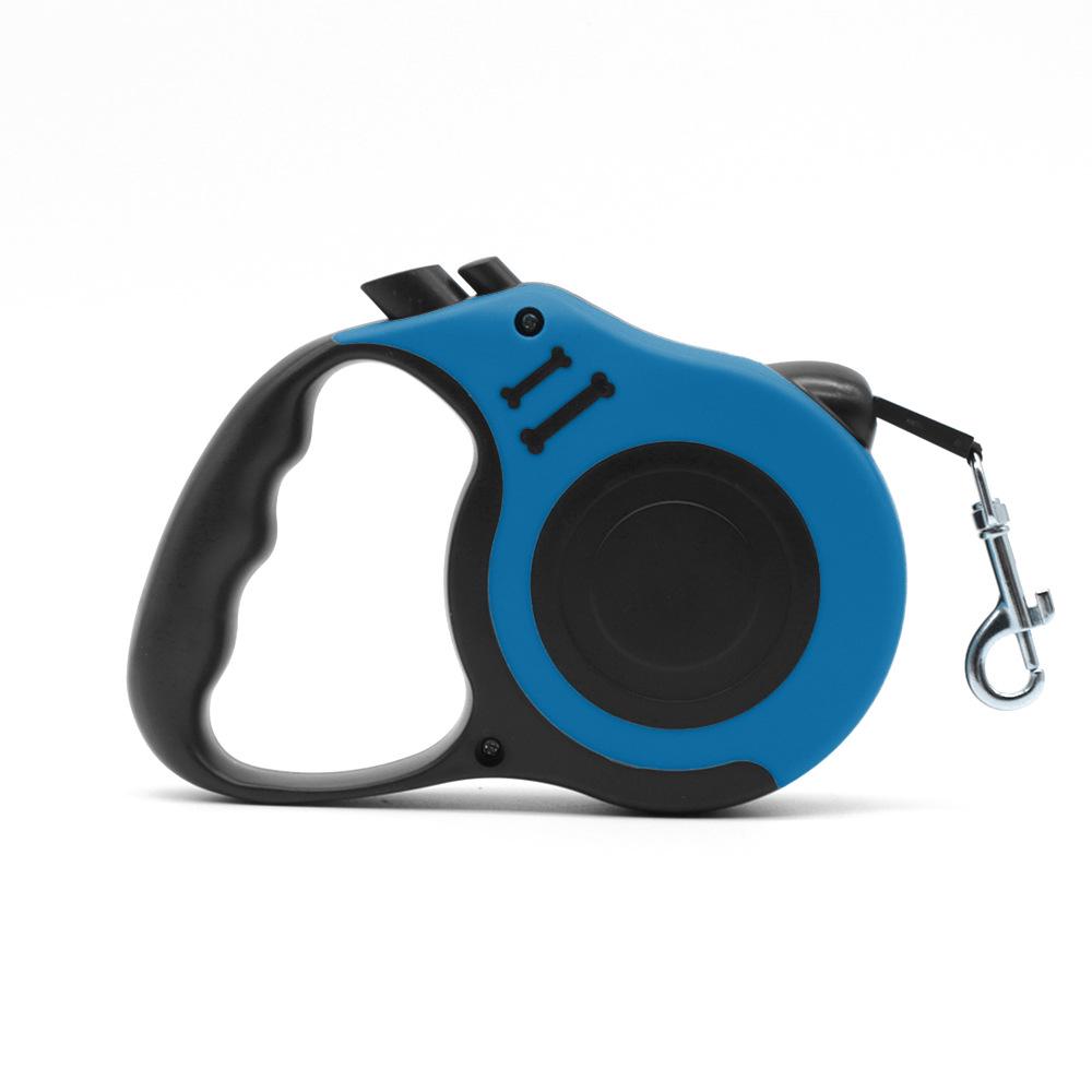 

Висувний поводок для домашніх тварин: Ударостійкий, Ніжний до рук, Для великих собак і котів 3M синій