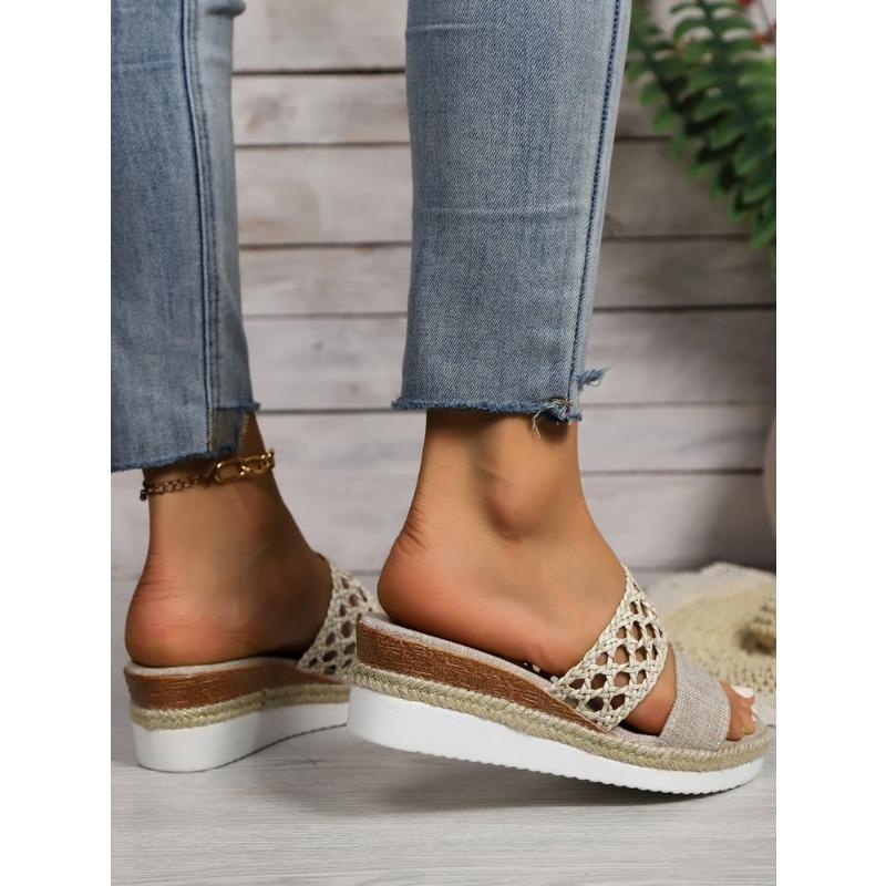 New Plus-size Sole Platform Fish Mouth Sandals for Women