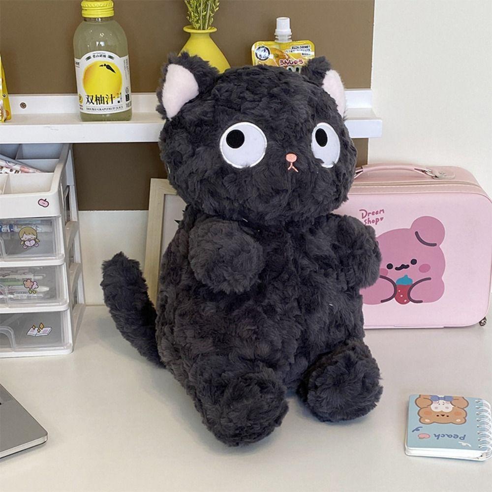 

Мягкая Мягкая Игрушка Кошка Подушка Кукла Плюшевая Черная Кошка Кошка Плюшевая Игрушка Для Девочек