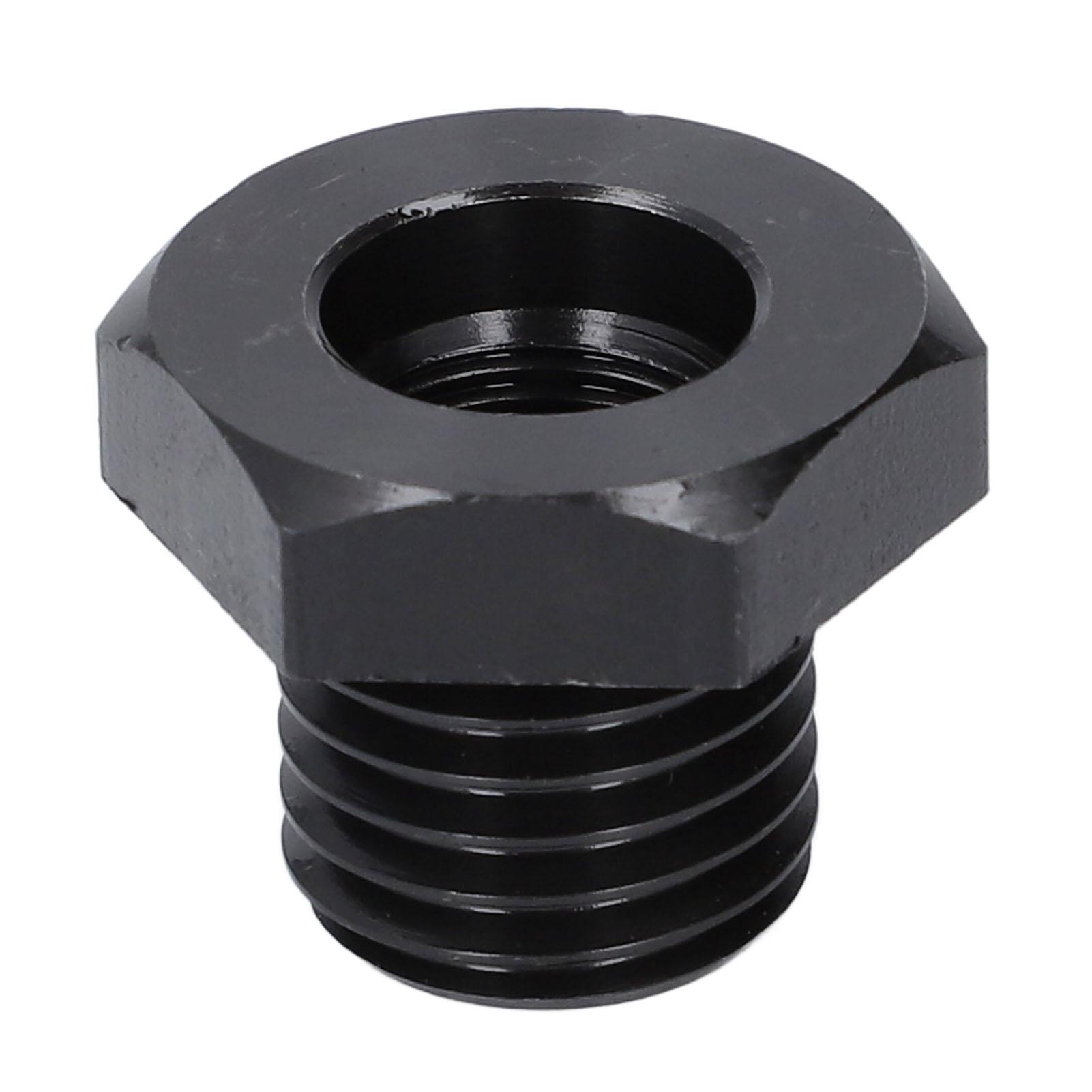 

Woodworking Lathe Headstock Spindle Adapter Thread Chuck Insert Adaptor Steel Faceplate 3/4in X 16tpi to 1in X 8tpi чорний