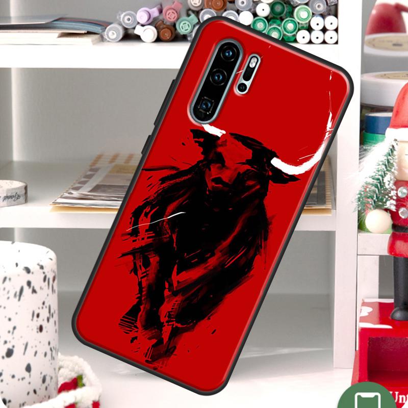 Bullfight Bull Fighter Case For Huawei Nova 11 Pro 10 9 SE 3i 7i 11i 5T Y60 Y61 Y70 Y90 Y91 P20 P40 P30 Lite Cover