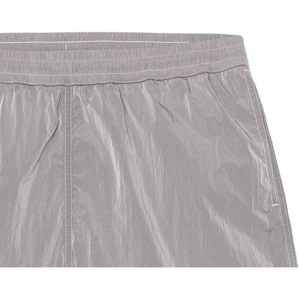 Carhartt WIP Contrast Stitch Embroidered Logo Side Pocket Comfortable Minimalist Casual Swim Shorts Men Swim Shorts Silver White I034570-2QE-XX