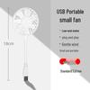 USB Brushless Motor Portable Silent Fan - Strong Wind, Compact Desktop Carry-on, Ideal for Dormitories
