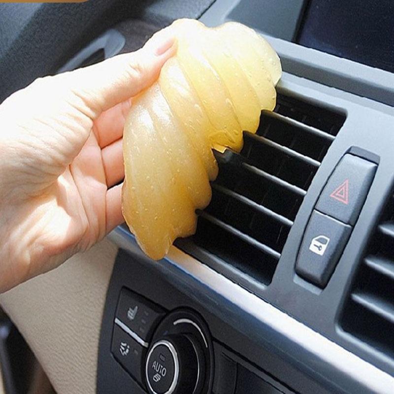 Effortless Second Generation Crystal Car Outlet Cleaning Glue With Soft And Effective Gel Material