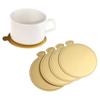 100Pcs/Set Round Cake Board Mousse Pad Card Dessert Baking Pastry Display Tray