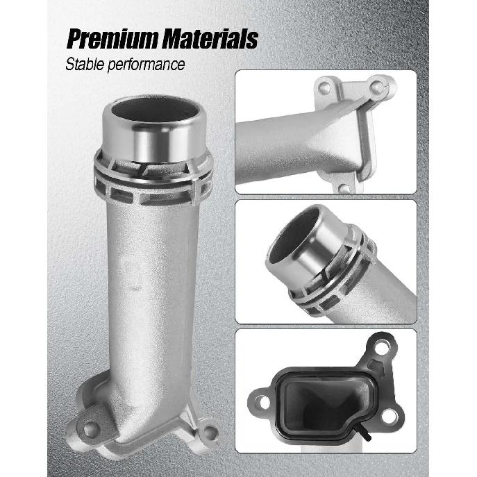 11127810707 Precise Aluminum Car Engine Cooling Pipe Adapter for BMW 1 3 5 Series X1 X3 X5 X6 Block Water Pipe Joint DIY