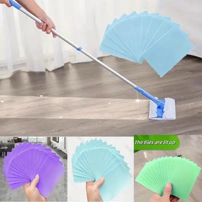 30/100Pcs Multipurpose Floor Cleaning Wipes - Disinfectant, Aromatic Scent - Easy Cleanup for Tile & Hardwood Floors
