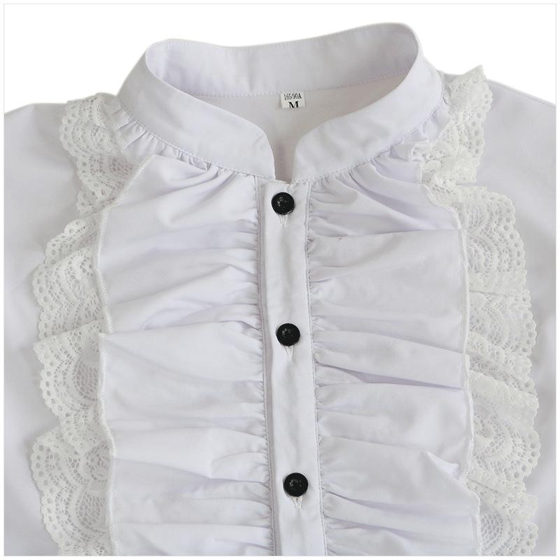 2021 European & American Men's Solid Color Steampunk Retro Stand Collar Coat