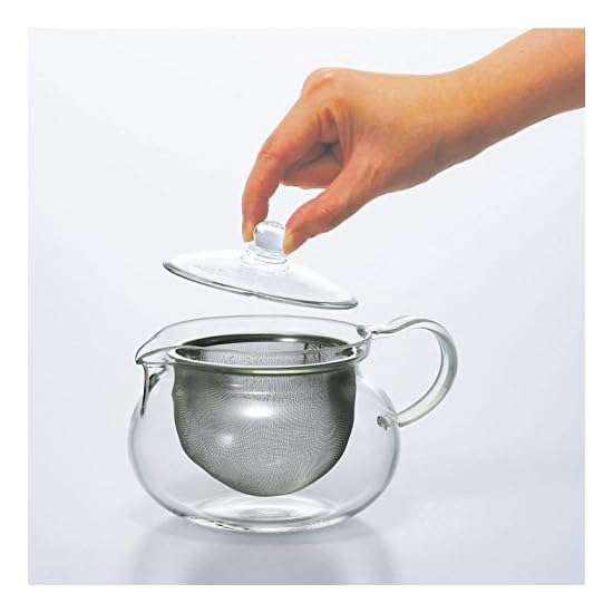 HARIO Chacha Kyusu CHJ Tea Strainer C-CHJ Silver