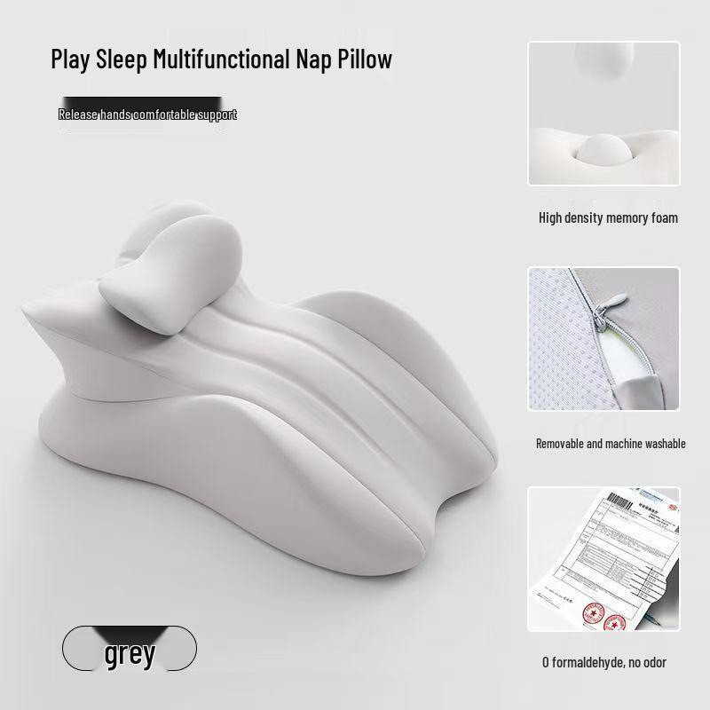 Gesicht nach unten Memory-Schaum Kopfstütze & Beinerhöhung Kissen Set