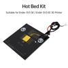 Creality Heizbett 235 235 3mm Heißbett mit Kabel Geeignet für Ender 3V3 SE KE 3D-Drucker