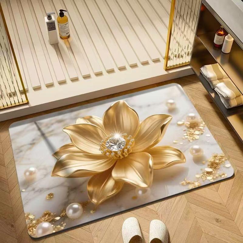 Bathroom absorbent diatom mud toilet doormat toilet toilet floor mat toilet carpet