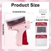 Quick Clothing Fixer Quilt Tacking Gun Mini Stitchy Gun Fasteners Stitchy Gun Clothes Micro Tagging Stitchy Tool for Clothing