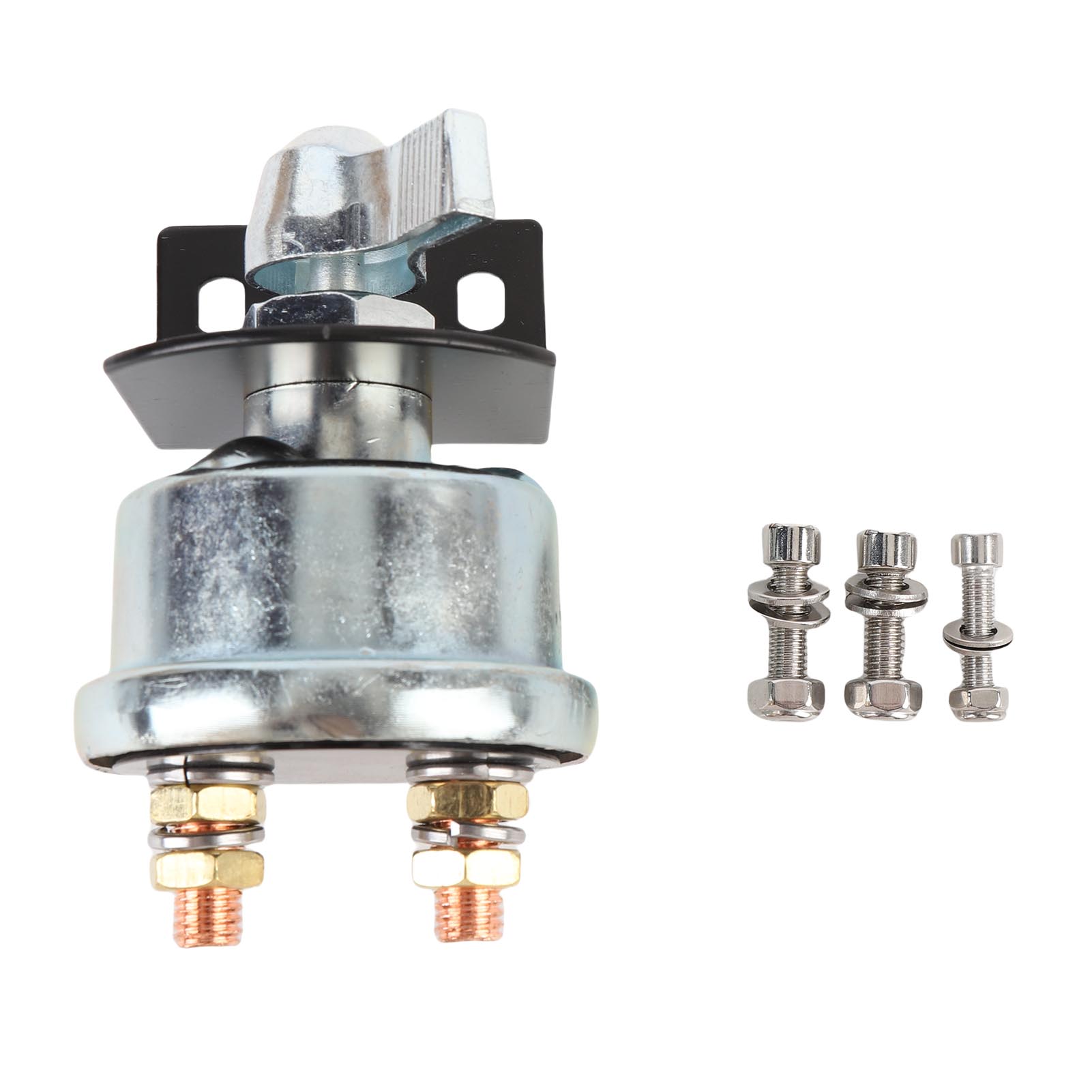 

Master Battery Disconnect Switch with Side Post Mounting Bracket 200A Master Battery Killer Switch for Car Boat RV ATV UTV