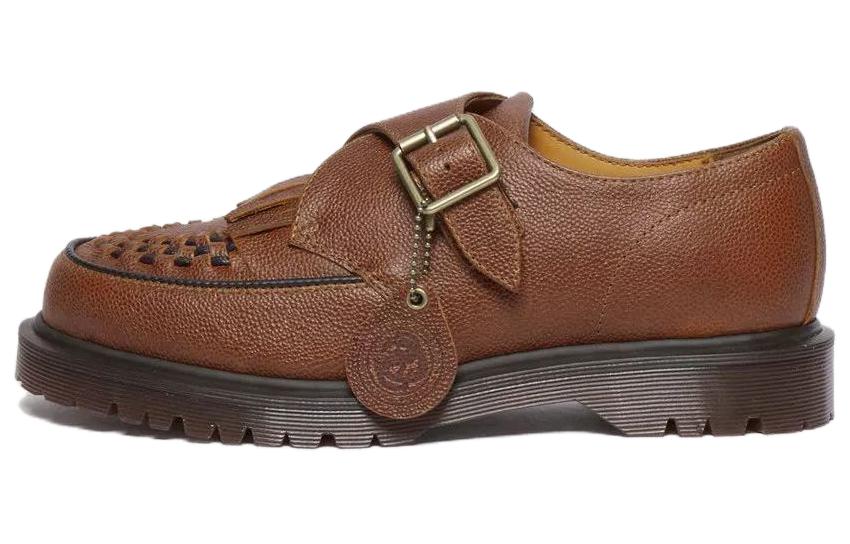 Men's Sneakers Ramsey Dr.Martens Westminster Leather Buckle Creeper 'Whiskey'