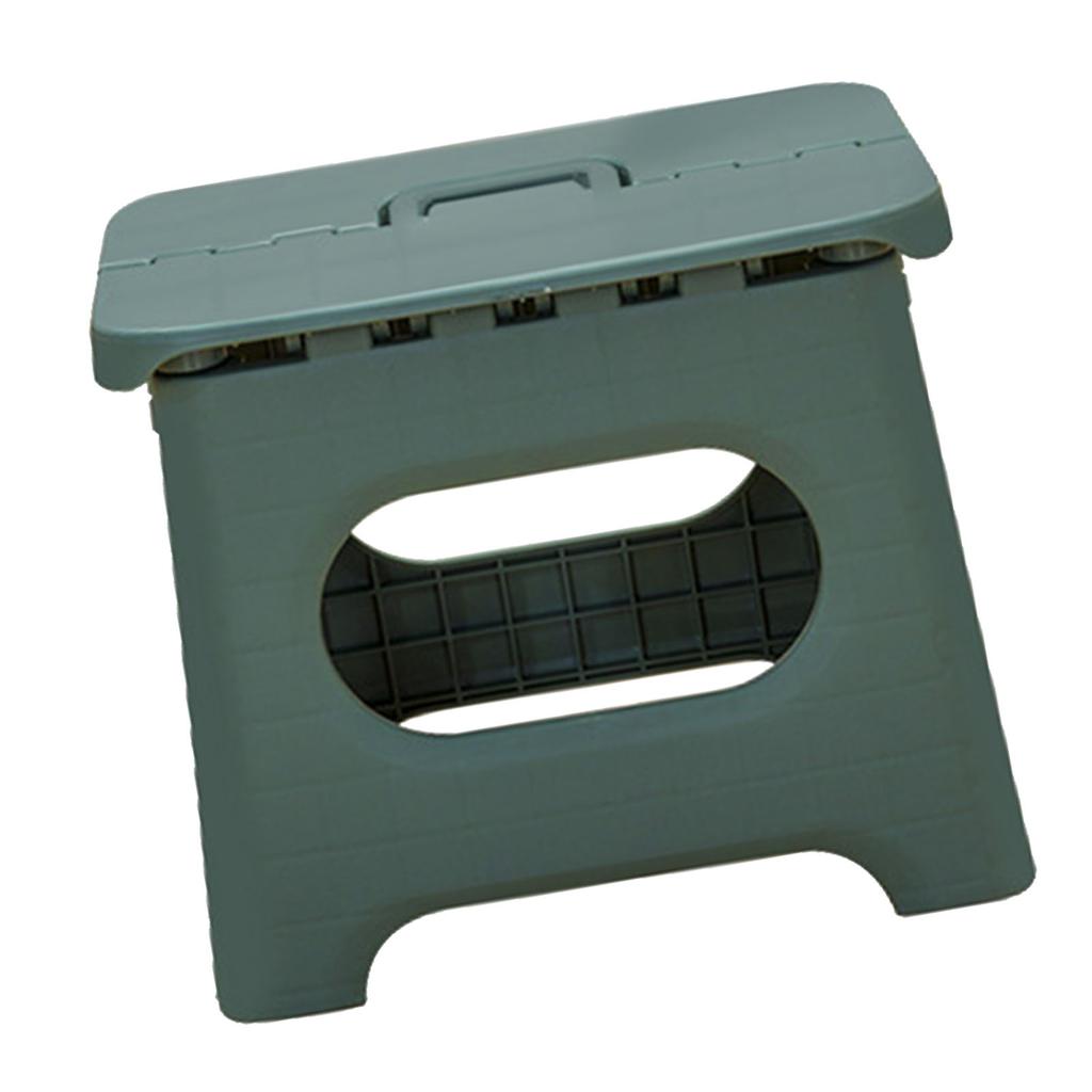 Kids Stool Plastic Portable Folding 100kg Load Bearing Lightweight Step Stool for Camping Picnic