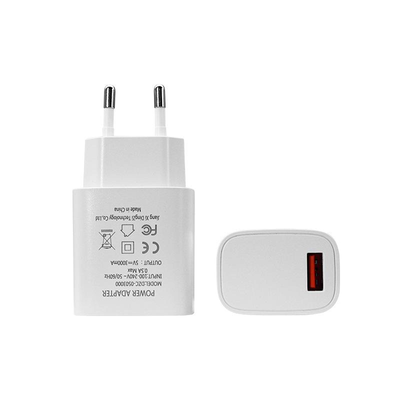 15W 5V3A USB Charger Adapter for Mobile Phone, Desk Lamp, and Speaker