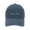 Matin Kim Matin Mini Classic Logo Ball Cap Smoke Blue